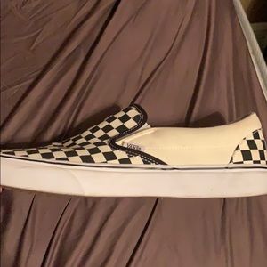 Checkered Cans Slip-ons